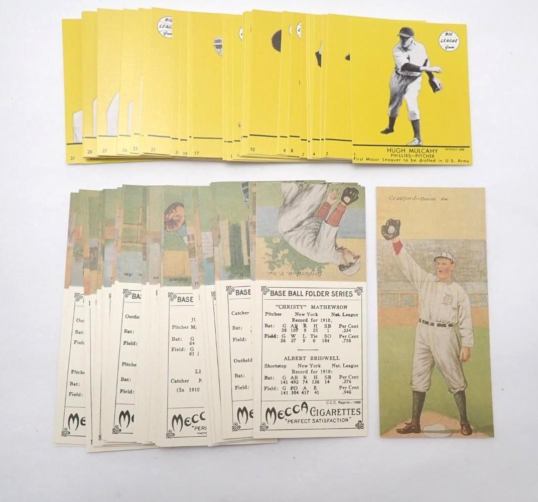 (9) Reprint Card Sets - 5