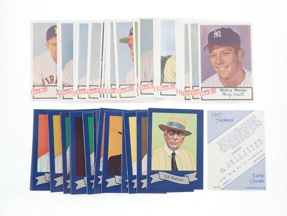(9) Reprint Card Sets - 8