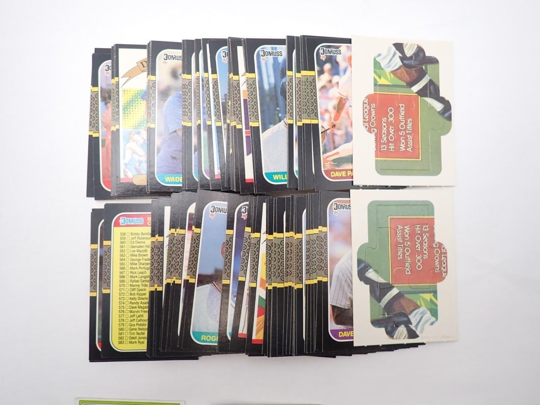 (3) Partial Vintage Card Sets - 3