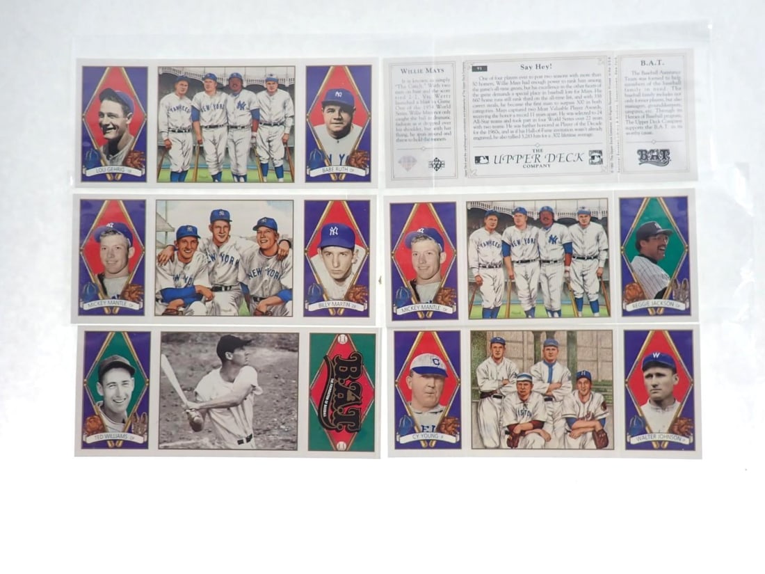 Upper Deck All-Time Heroes of Baseball - 6