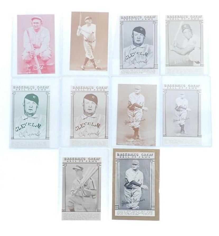 (10) Reprint Exhibit Cards - 5