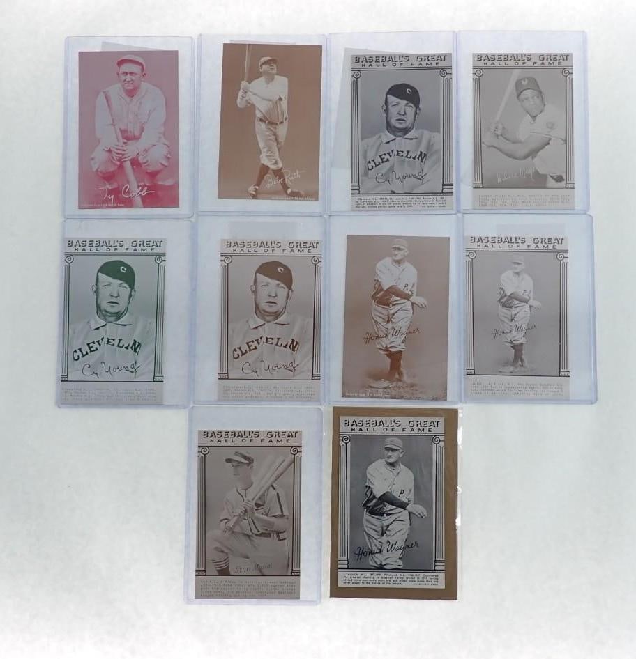 (10) Reprint Exhibit Cards - 6