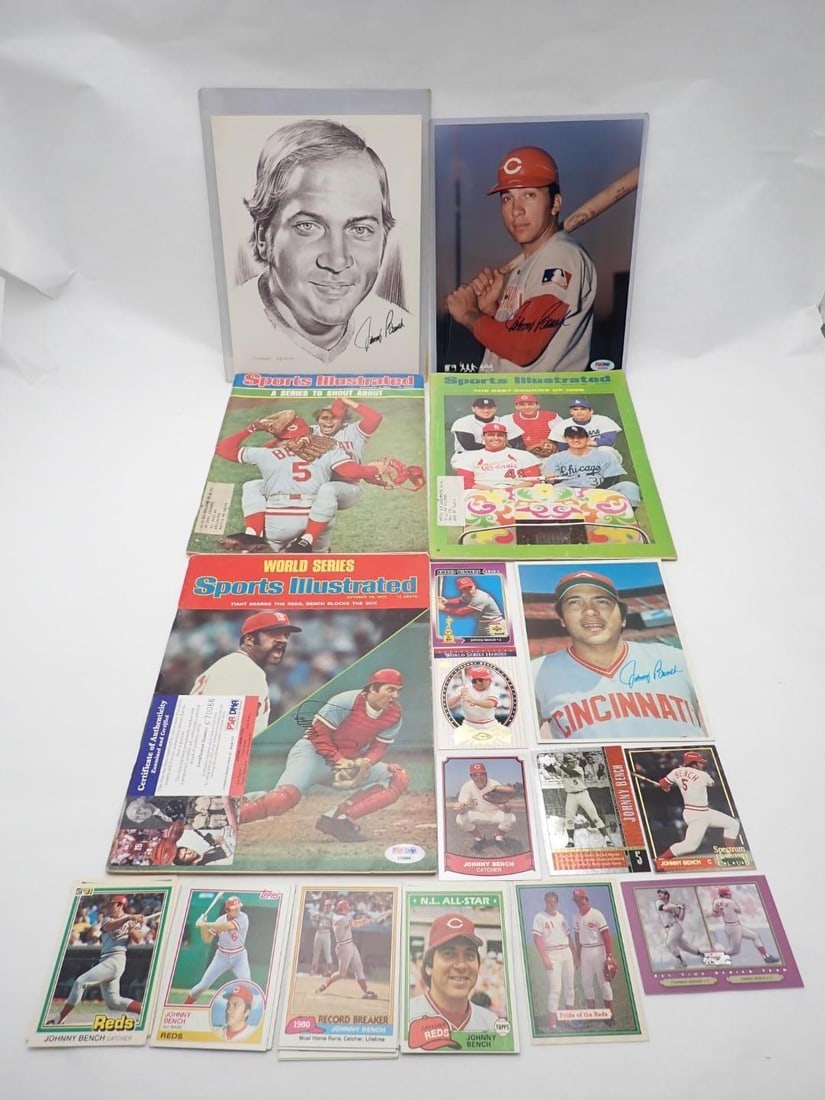 Johnny Bench Collectibles - 2