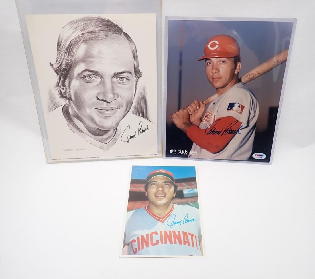 Johnny Bench Collectibles - 8