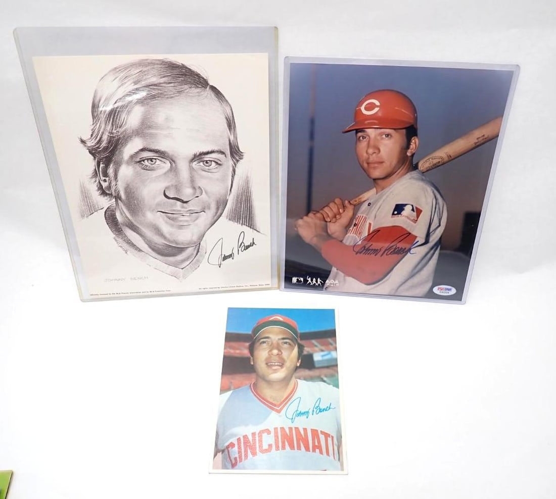 Johnny Bench Collectibles - 9