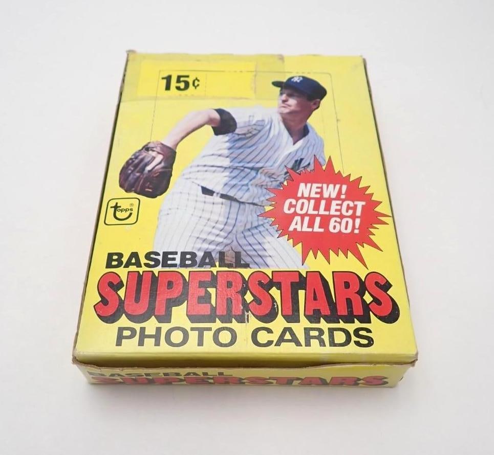 (54) 1980 Topps Baseball Superstars Photo Cards in the box - 2