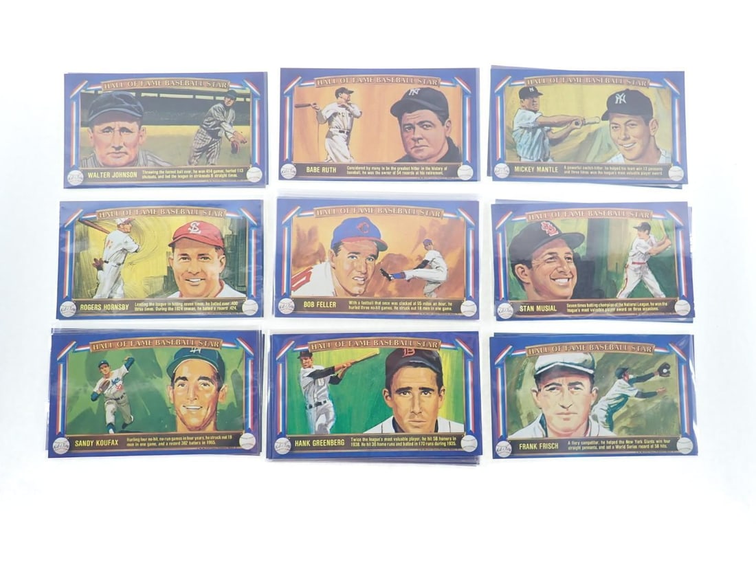 (43) 1982 Davco Hall of Fame Cards - 3
