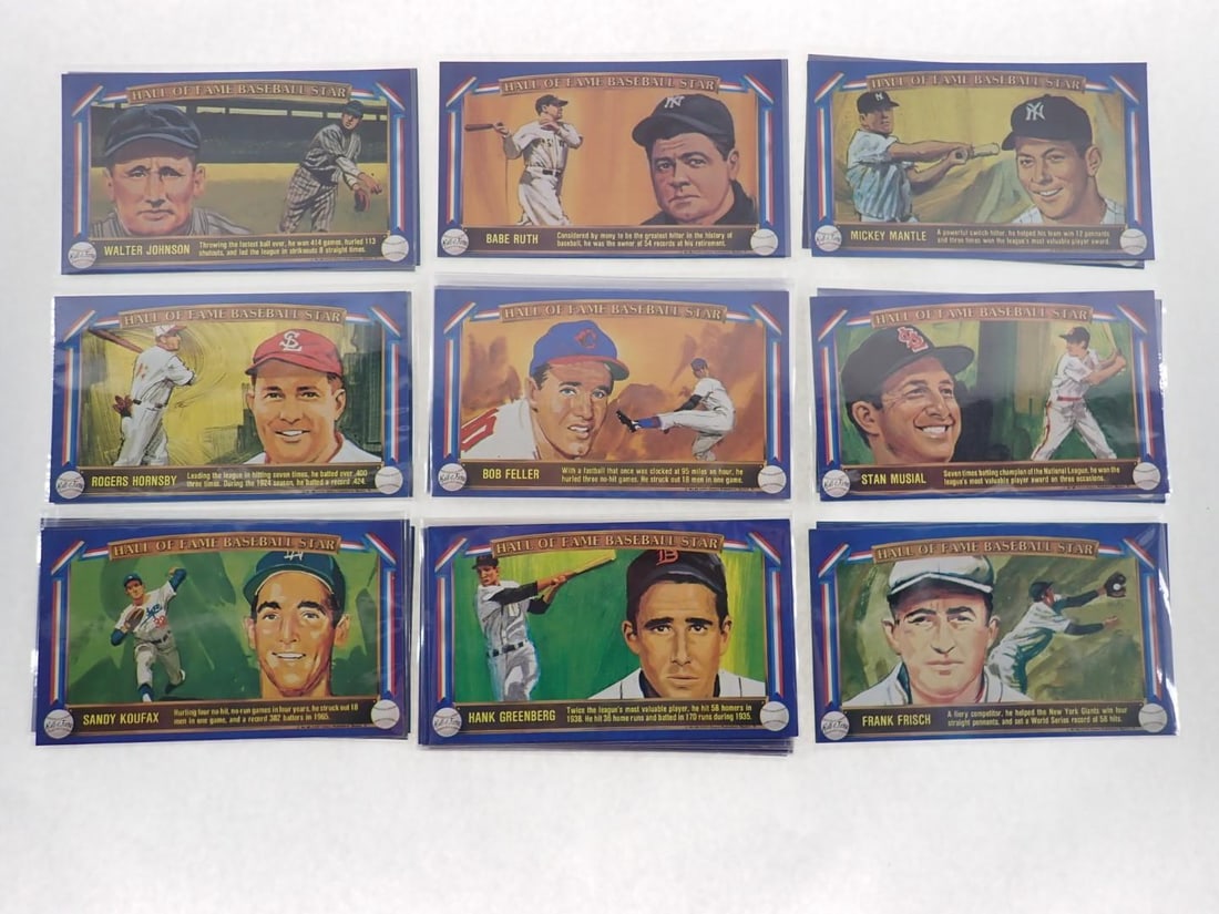(43) 1982 Davco Hall of Fame Cards - 4