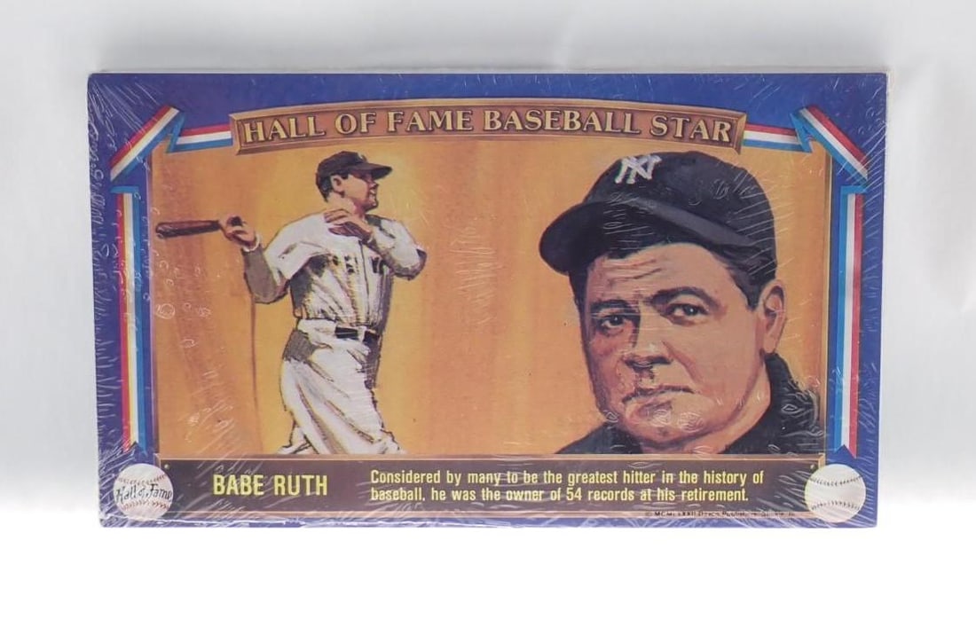 Unopened 1982 Davco Hall of Fame Cards Set - 5