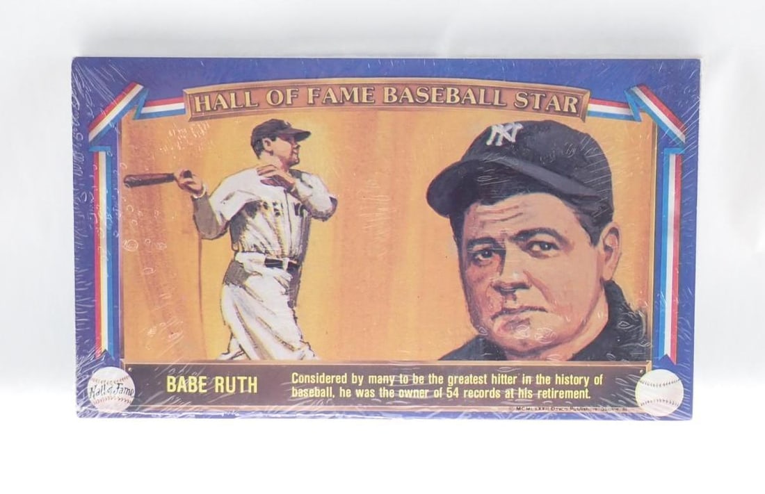 Unopened 1982 Davco Hall of Fame Cards Set - 6