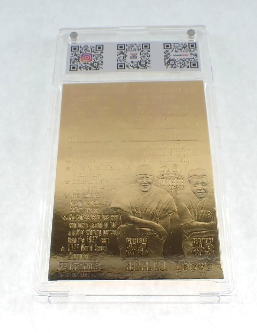 (16) Metallic Cards - 9