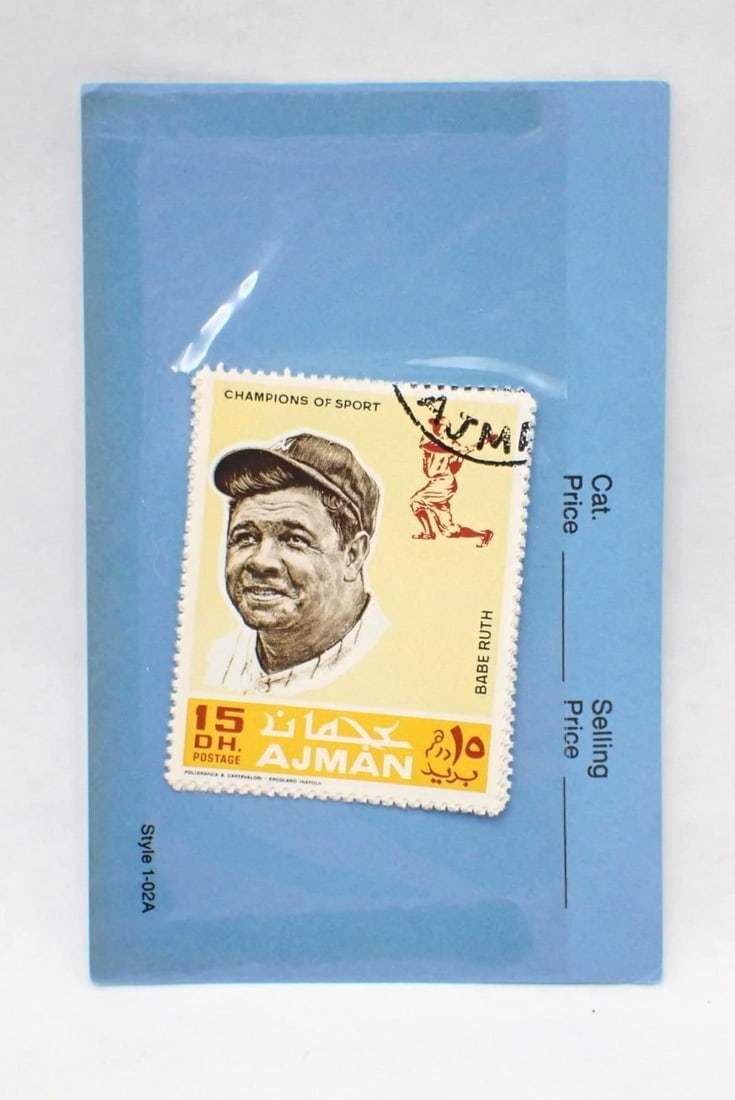 (10) 1969 Ajman Champions of Sports Six Piece Stamp Sets - 2