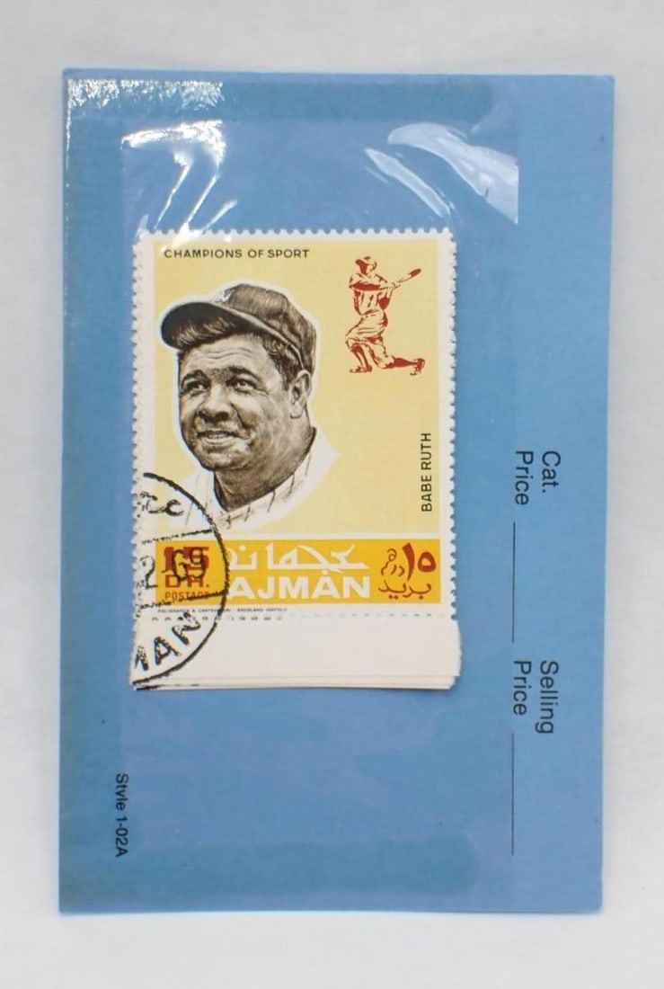 (10) 1969 Ajman Champions of Sports Six Piece Stamp Sets - 3