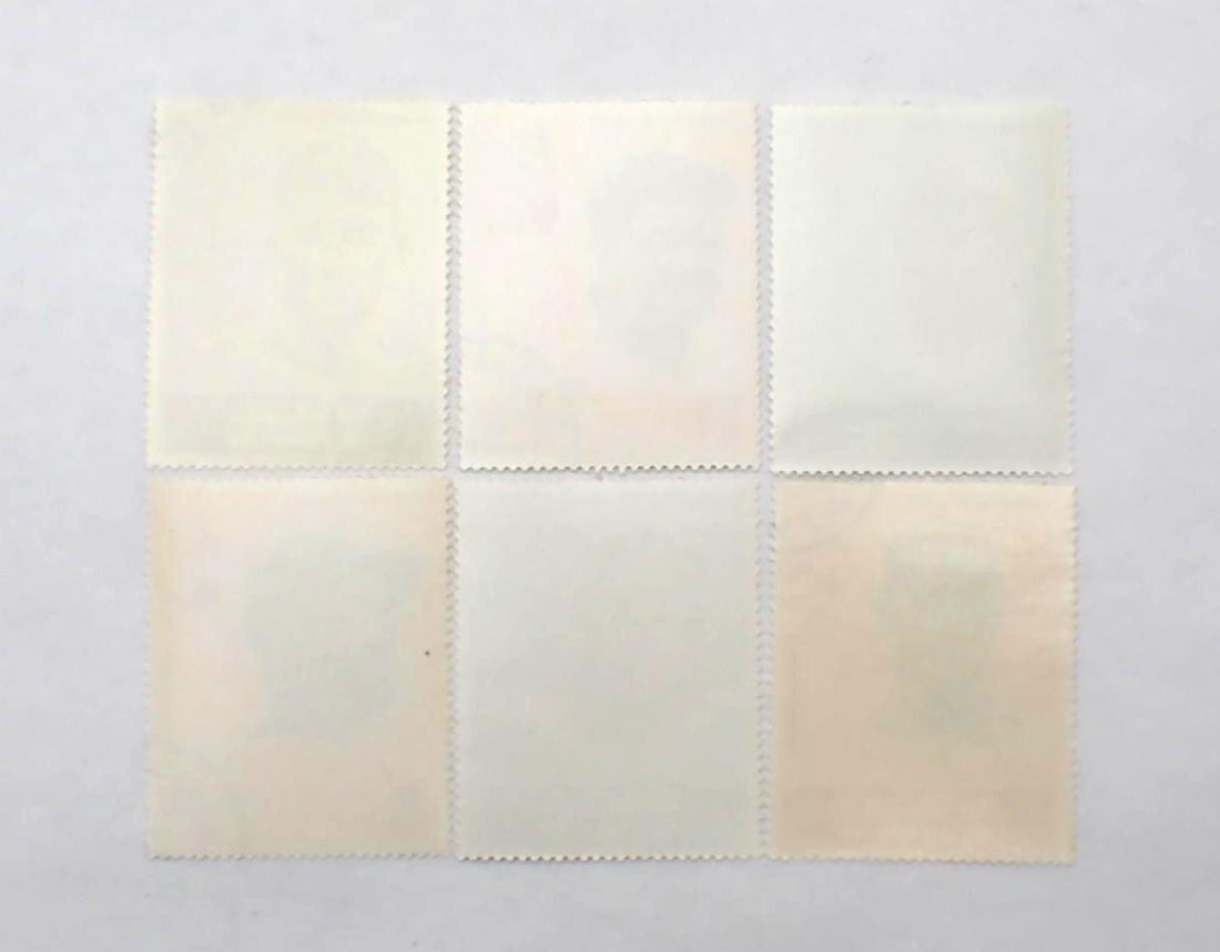 (10) 1969 Ajman Champions of Sports Six Piece Stamp Sets - 4