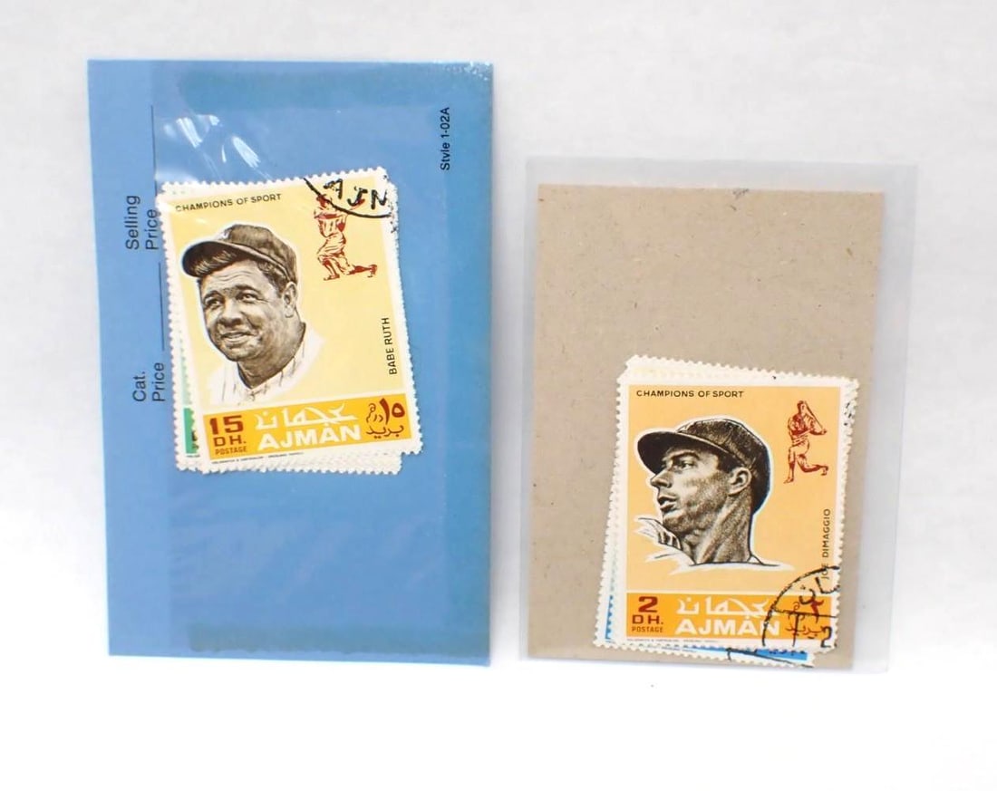 (10) 1969 Ajman Champions of Sports Six Piece Stamp Sets - 6