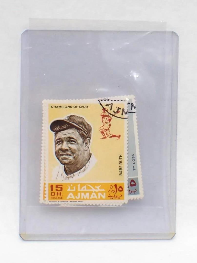(11) 1969 Ajman Champions of Sports Six Piece Stamp Sets - 8