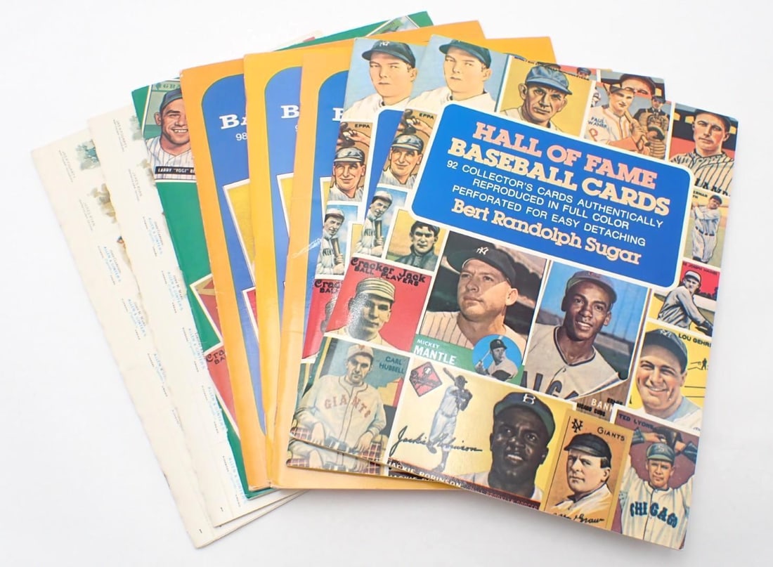(8) Dover Publications Collector's Cards Reproduction Books: (8) Dover Publications Collector's Cards Reproduction Books -(2) missing the covers