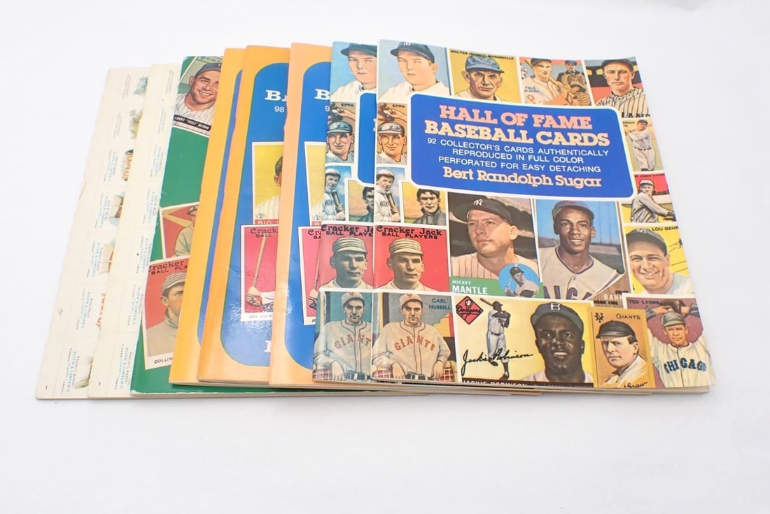(8) Dover Publications Collector's Cards Reproduction Books: (8) Dover Publications Collector's Cards Reproduction Books -(2) missing the covers