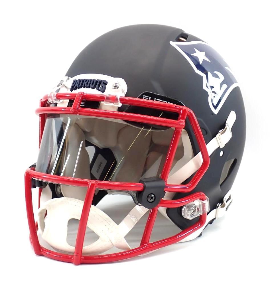 Sony Michel Autographed New England Patriots Helmet - 3