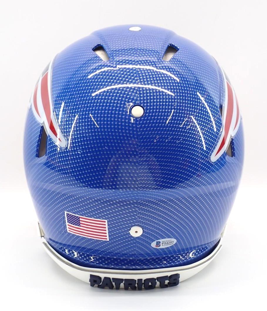 N'keal Harry Autographed New England Patriots Helmet - 5