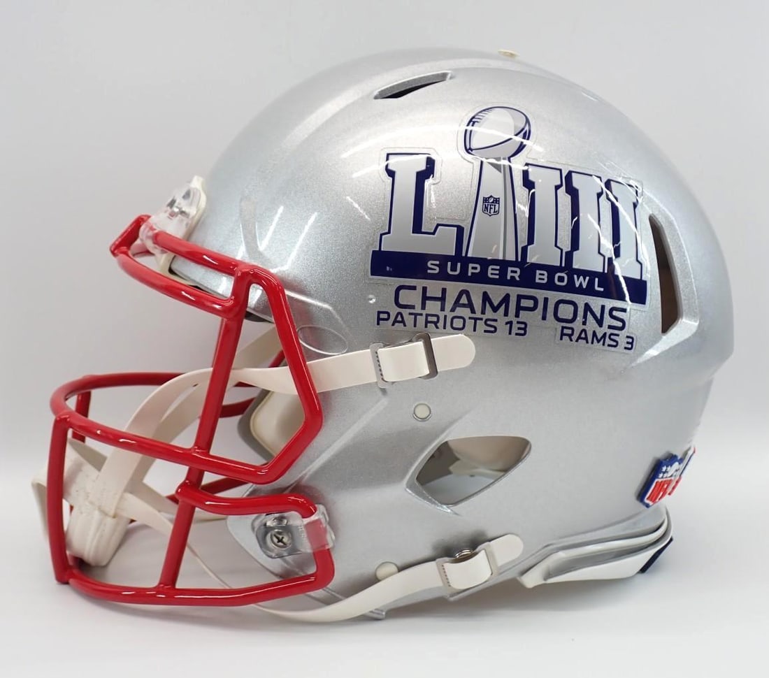 Stephon Gilmore Autographed New England Patriots Helmet - 4