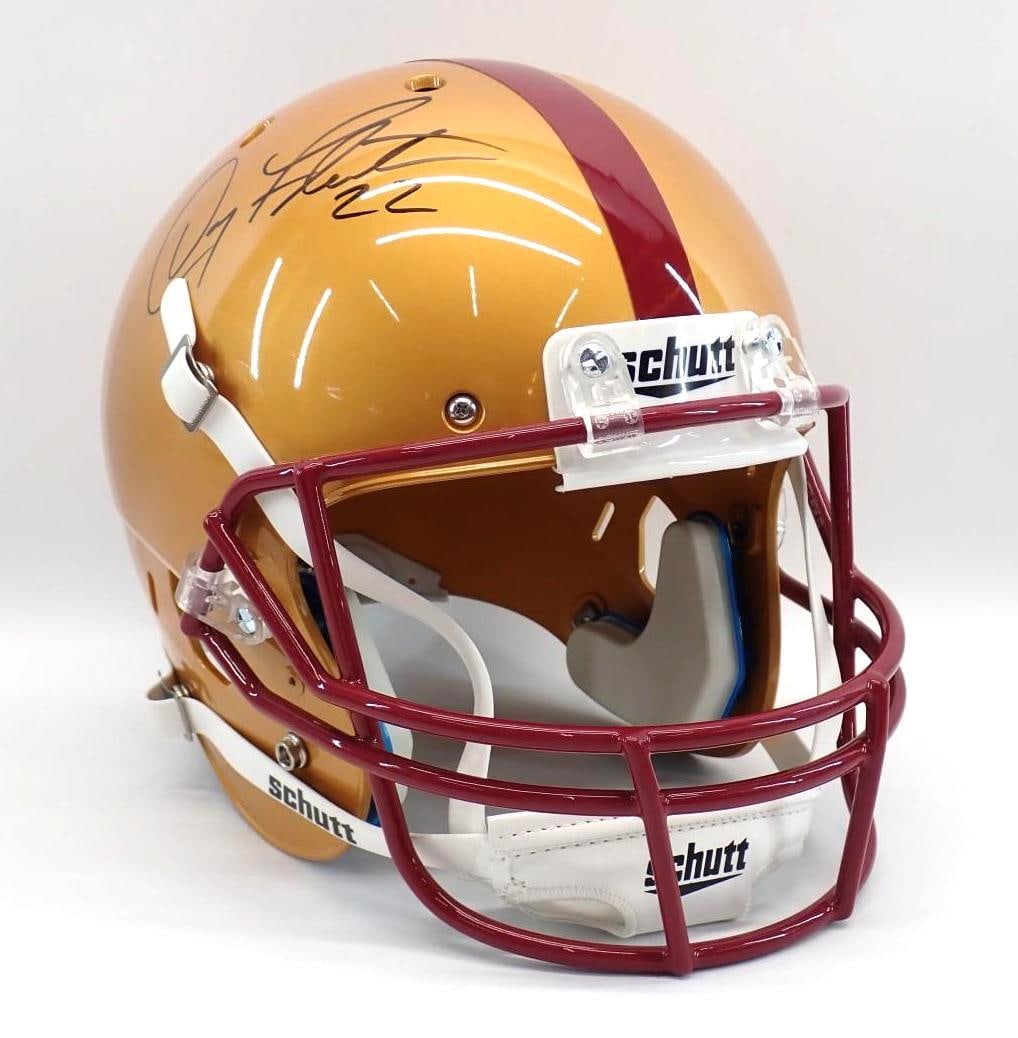 Doug Flutie Autographed Boston College Full Size Replica Helmet: Doug Flutie Autographed Boston College Full Size Replica Helmet -JSA witnessed and certified