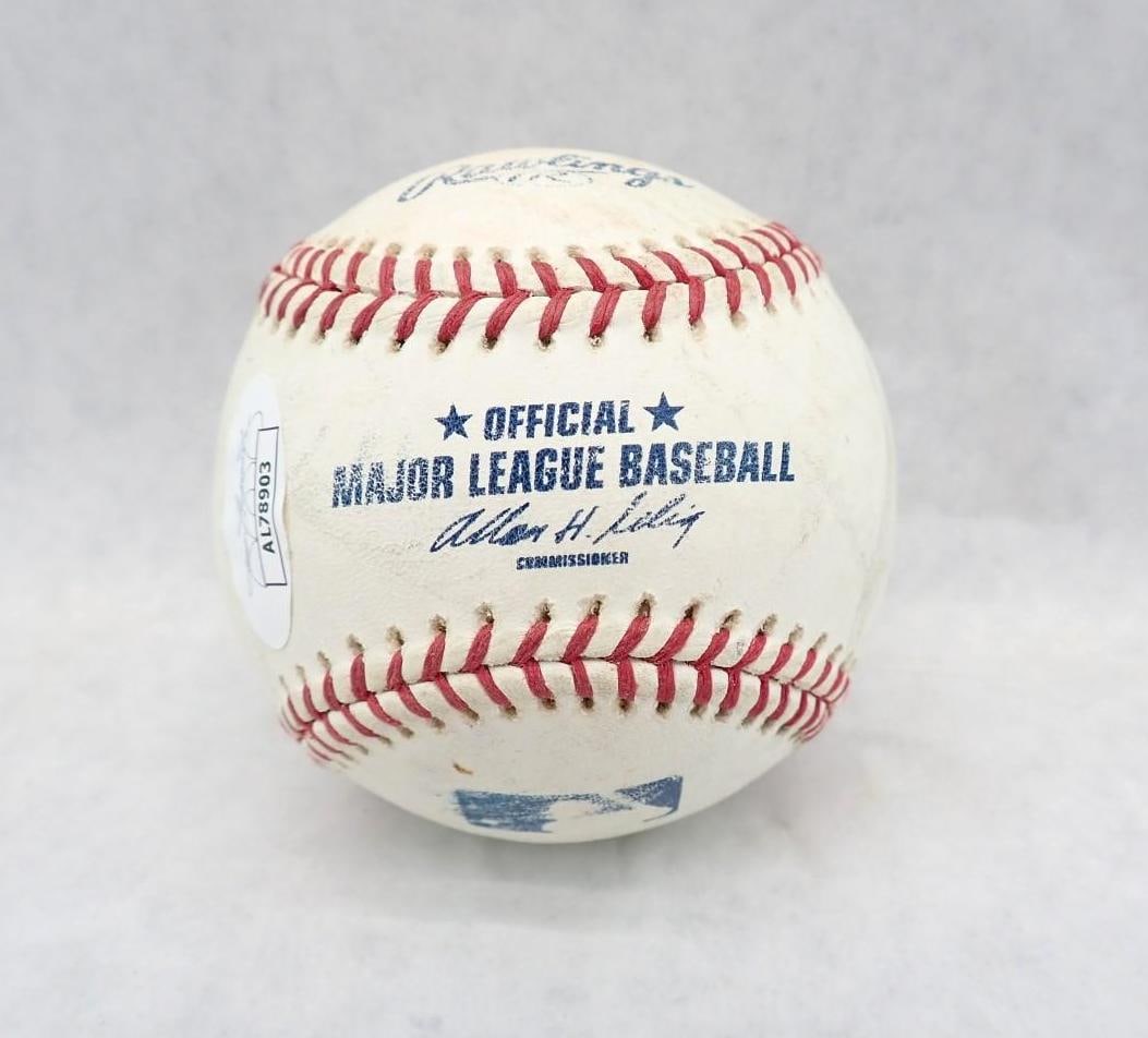 Jacoby Ellsbury Autographed Rawlings Baseball: Jacoby Ellsbury Autographed Rawlings Baseball -with JSA COA