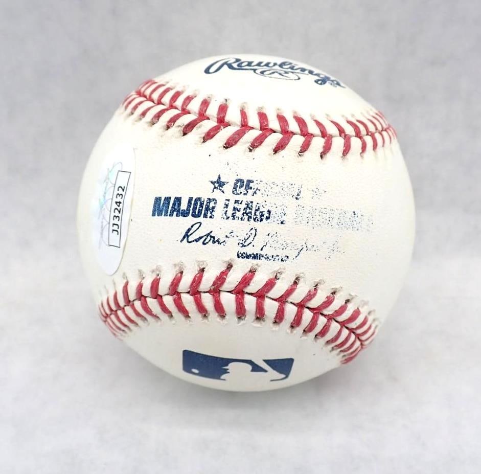 Frank Robinson Autographed Rawlings Baseball: Frank Robinson Autographed Rawlings Baseball -inscribed "HOF 1982", JSA certification sticker affixed