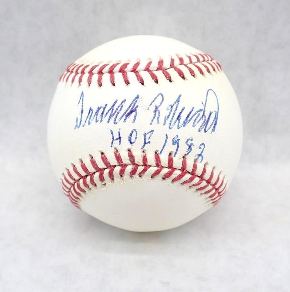 Frank Robinson Autographed Rawlings Baseball - 2
