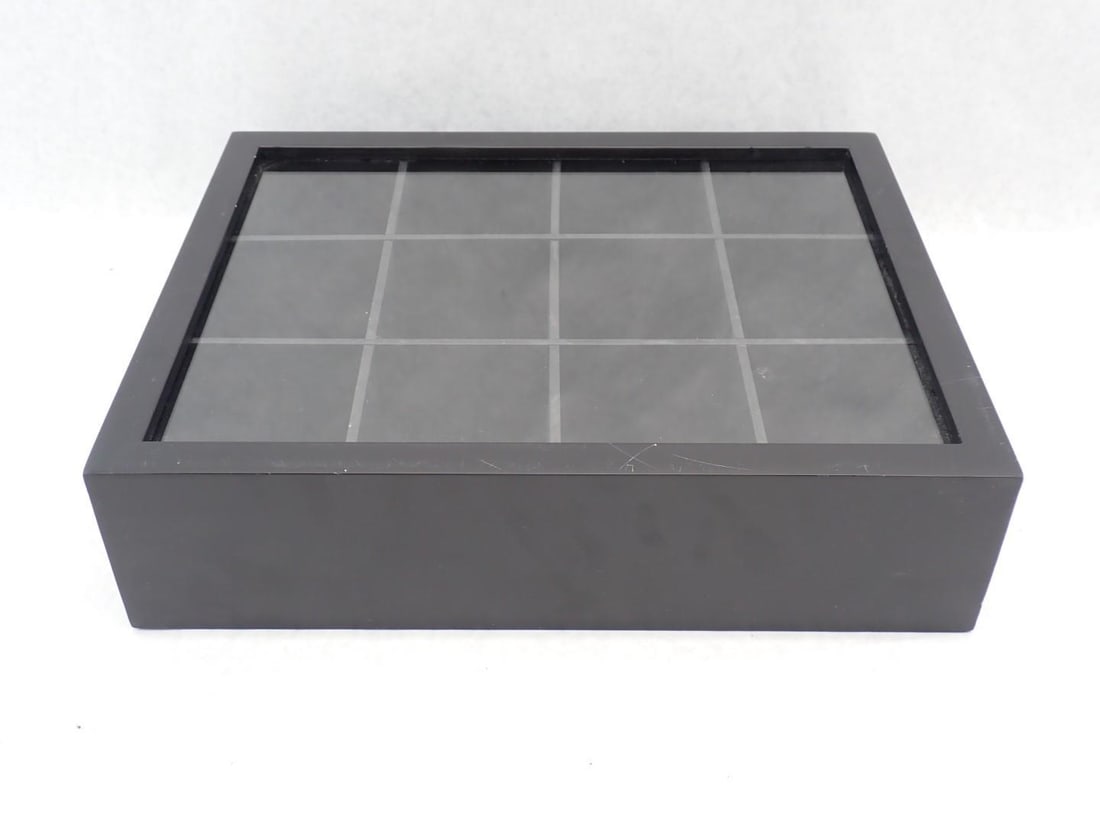 12 Space Baseball Display Box: 12 Space Baseball Display Box -