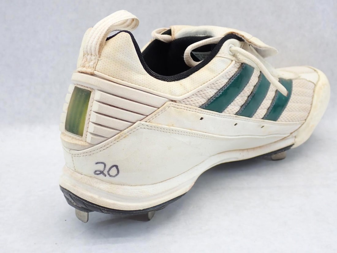 Mark Mulder Autographed Game Used Cleat - 4