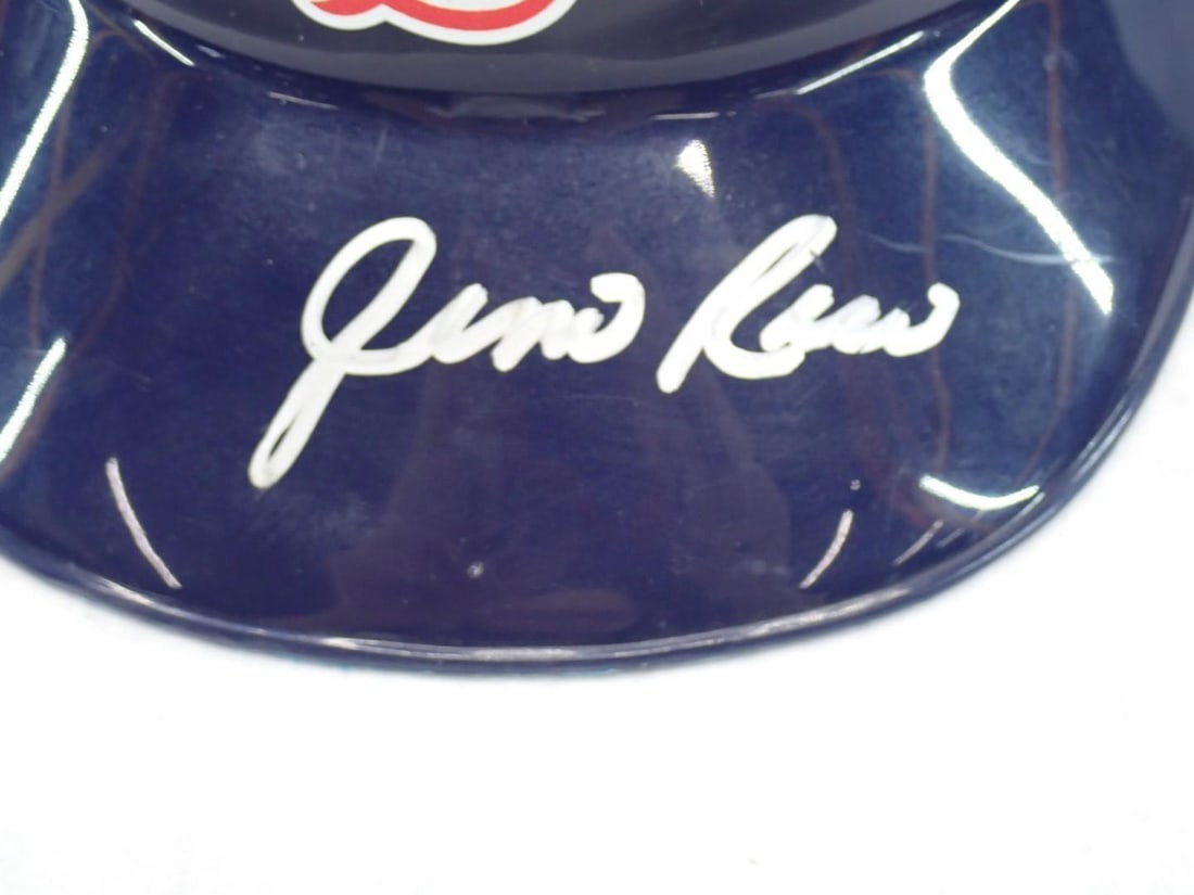 Jim Rice Autographed Red Sox Replica Batting Helmet - 3
