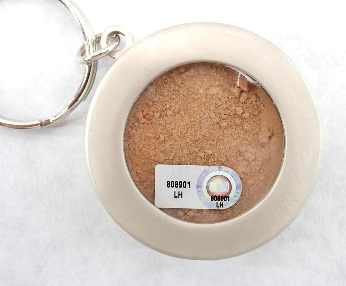 Fenway Park Key Ring with Authentic Game Used Dirt Capsule - 2