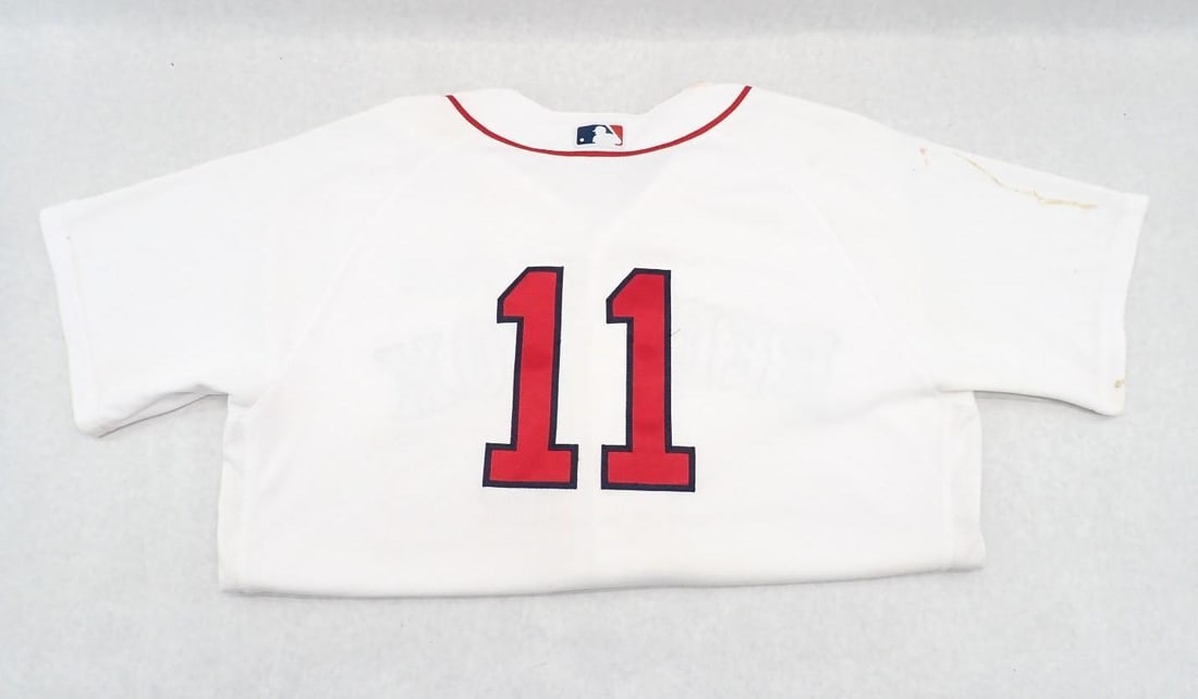 Rafael Devers Game Used Home Jersey - 2