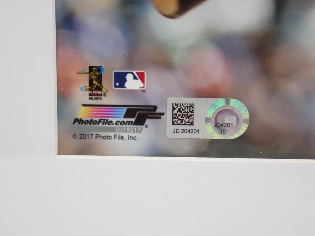 Rafael Devers Autographed Color Photograph - 3