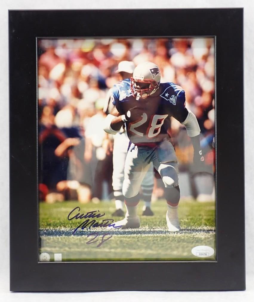 Curtis Martin Autographed Color Photograph (1 of 4)