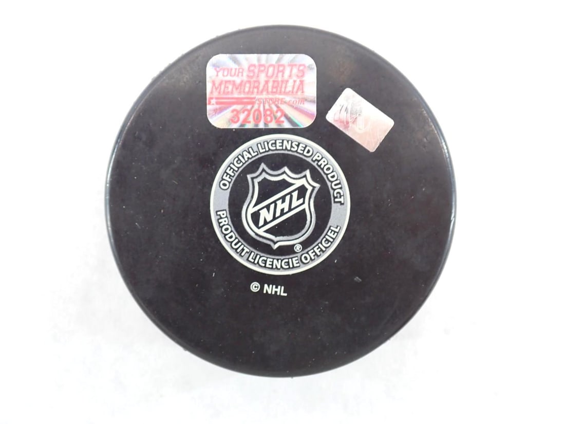 Tim Thomas Autographed Hockey Puck - 2