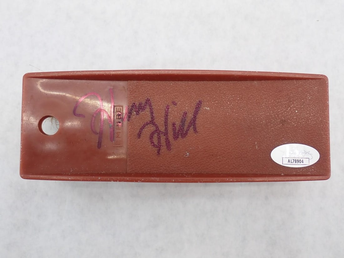Henry Hill Goodfellas Autographed Kiwi Shoe Polish Tin & Shoe Brush - 2
