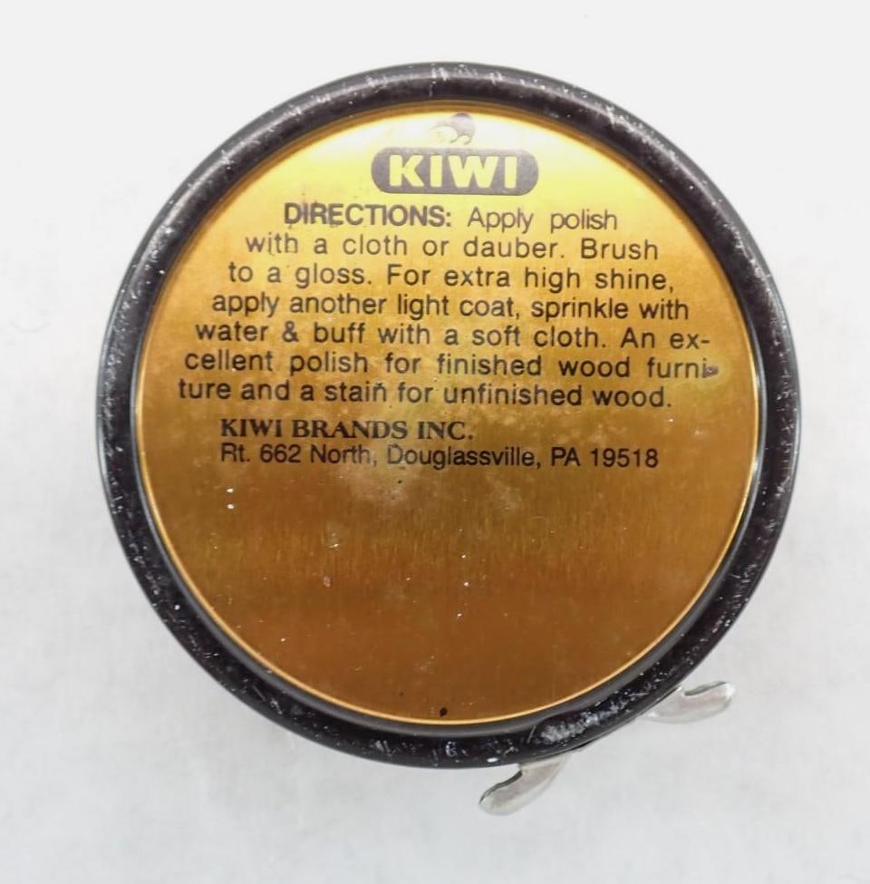 Henry Hill Goodfellas Autographed Kiwi Shoe Polish Tin & Shoe Brush - 6