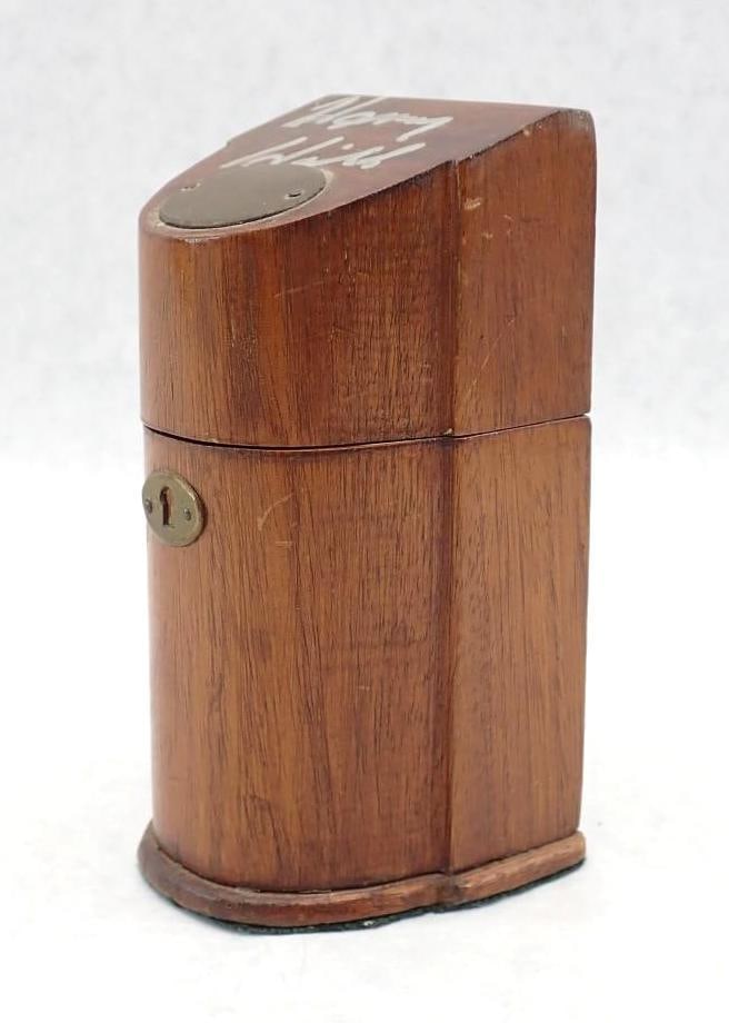 Henry Hill Goodfellas Autographed Covered Wood Box - 3
