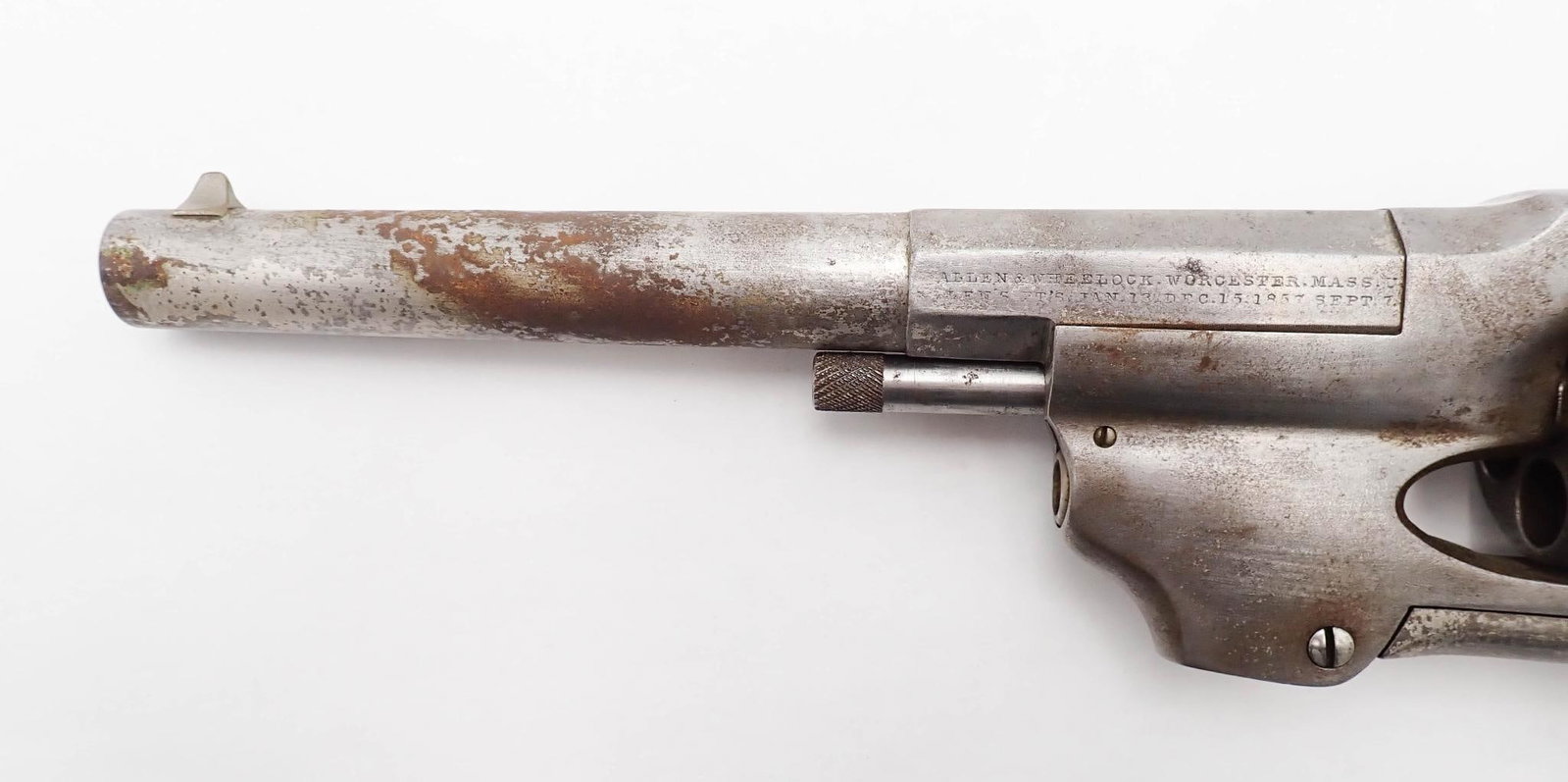 Allen & Wheelock Center Hammer Army Percussion Revolver - 13