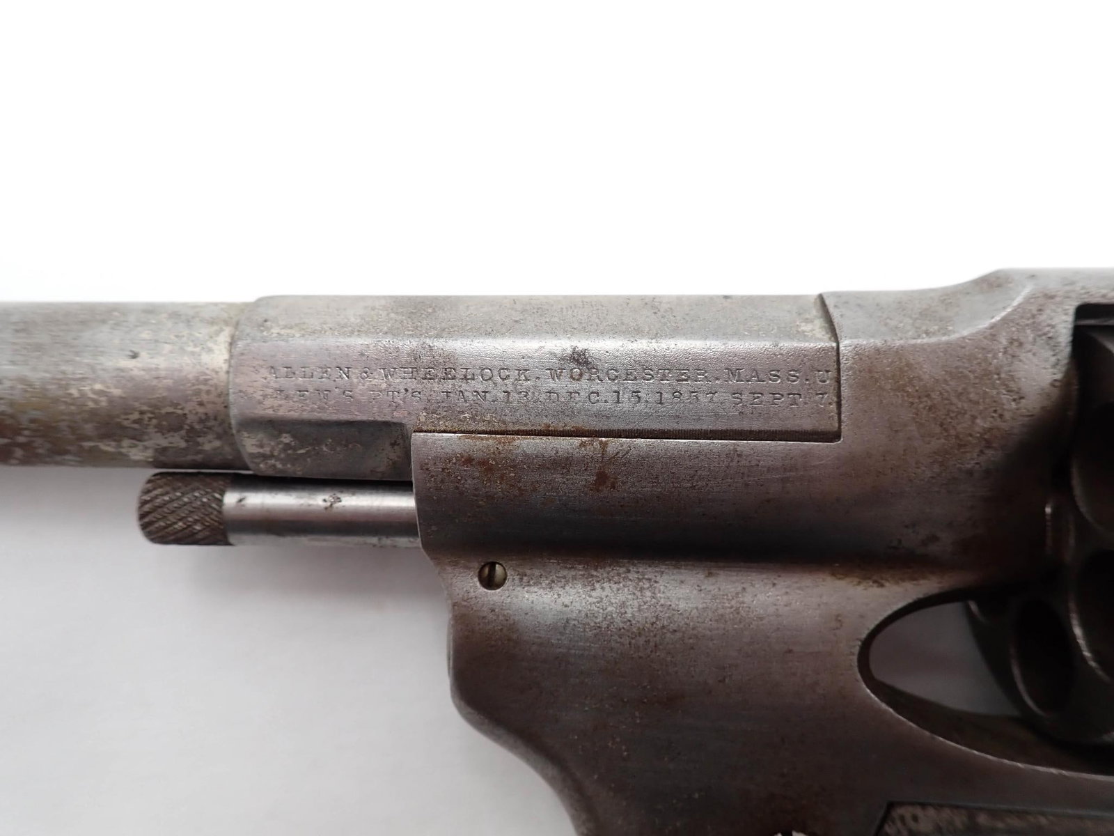Allen & Wheelock Center Hammer Army Percussion Revolver - 14