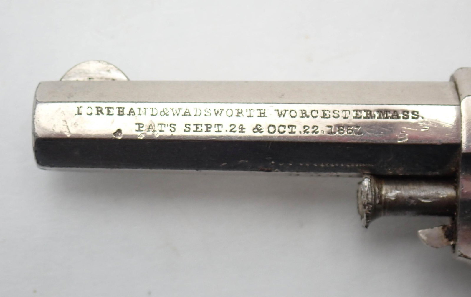 Forehand & Wadsworth Side Hammer Revolver - 10