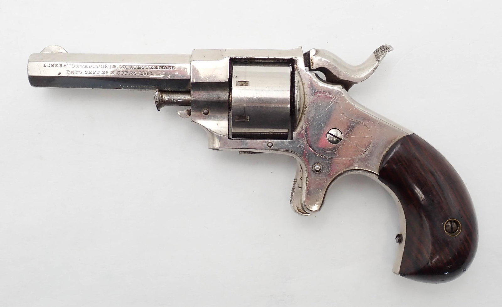 Forehand & Wadsworth Side Hammer Revolver - 7