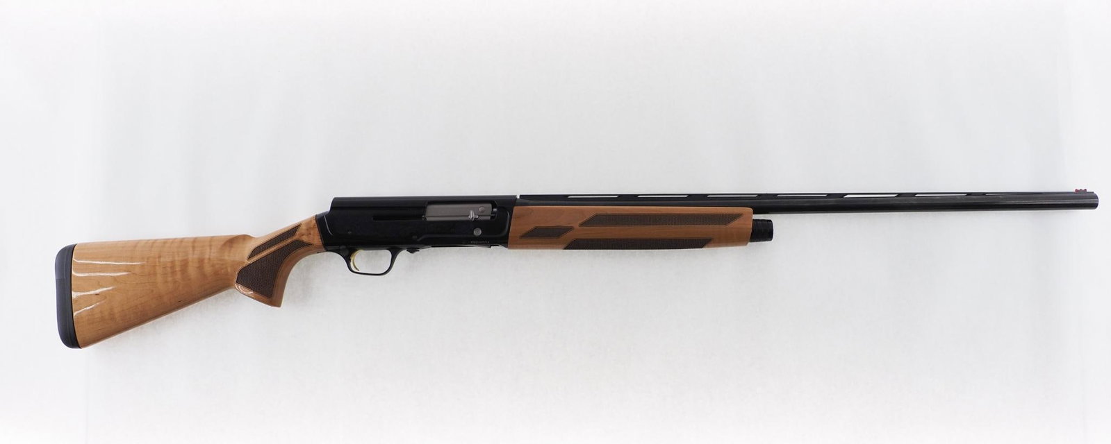 Browning A-5 Sweet Sixteen Shotgun: SN: PT02196YY116 Cal: 16 Ga. Action Type: Semi-Automatic Barrel Length: 28" ventilated rib, 2.75" chamber Sights/Optics: fiber optic front sight Stock: checkered maple Finish: blue