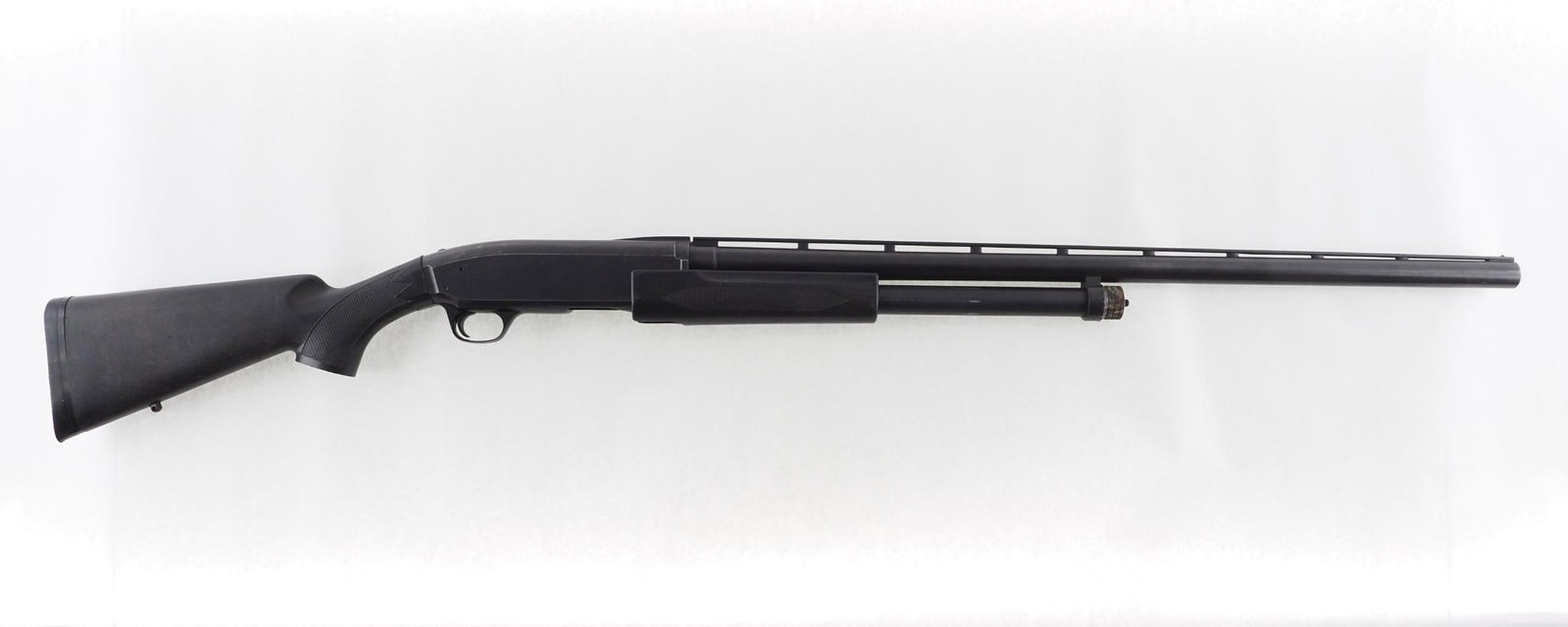 Browning BPS Shotgun: SN: 12417NZ192 Cal: 10 Ga. Action Type: Slide Barrel Length: 30" ventilated rib Sights/Optics: bead front Stock: synthetic Finish: blue with wear at high points Bore: very good Overall Cond: good
