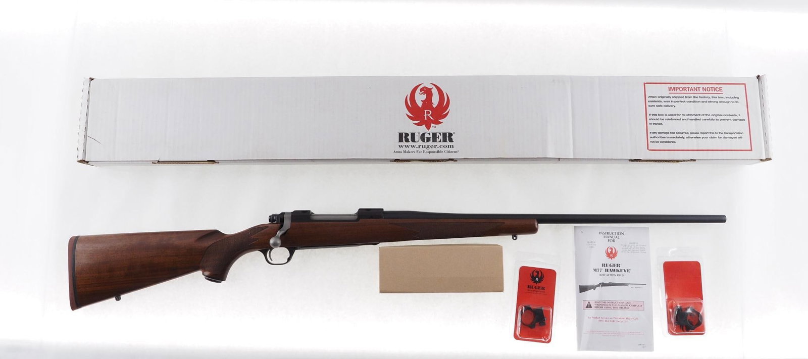 Ruger M77 Hawkeye Rifle - 20