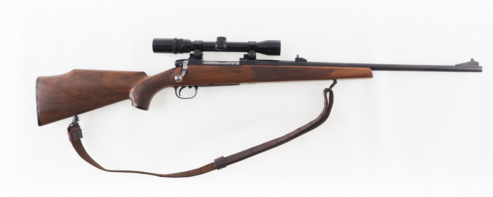 Ithaca LSA-65 Rifle: SN: 650-22597 Cal: .30-06 Action Type: Bolt Action Barrel Length: 22" Sights/Optics: Bushnell Sportview 3-9X scope Stock: checkered walnut Finish: strong blue Bore: very goo