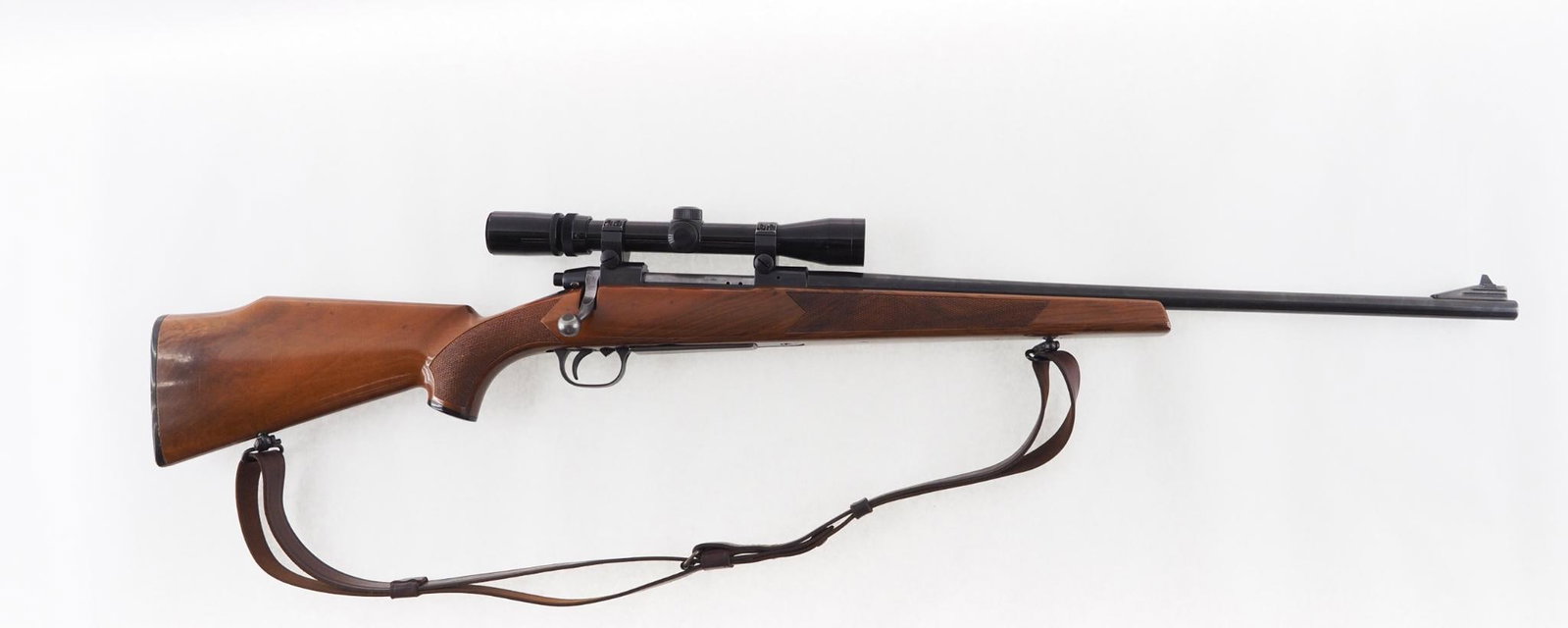 Ithaca LSA-65 Rifle: SN: 650-23422 Cal: .30-06 Action Type: Bolt Action Barrel Length: 22" Sights/Optics: Bushnell Sportview 3-9X scope Stock: checkered walnut Finish: strong blue Bore: very good with very light