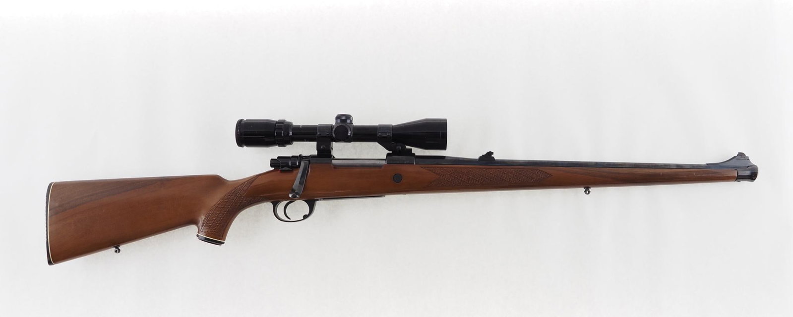 Interarms Mark X Rifle: SN: 248970 Cal: .270 Win. Action Type: Bolt Action Barrel Length: 20" Sights/Optics: Bushnell Sportview 3-9X scope Stock: checkered walnut Finish: strong blue Bore: very good with a few spots of